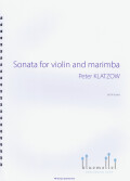 Klatzow , Peter - Sonata for Violin and Marimba (スコアのみ)