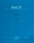 Bach , Johann Sebastian - Sechs Suiten fur Violoncello Solo (pub. Barenreiter / ed. August Wenzinger)