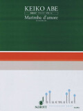 Abe , Keiko - Marimba d'amore for Marimba Solo