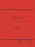 Cheung , Pius - Etude in C Minor for Solo Marimba