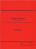 Cheung , Pius - Etude in D Major for Solo Marimba
