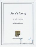 Burritt , Michael - Sara's Song for Solo Marimba