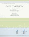 Gillingham , David R. - Gate to Heaven Concertante for Marimba and Percussion Ensemble (ピアノ伴奏版 / スコア・パート譜セット)