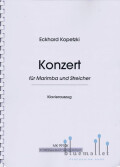 Kopetzki , Eckhard - Konzert fur Marimba und Streicher (ピアノ伴奏版 / スコア・パート譜セット)