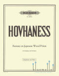 Hovhaness , Alan - Fantasy on Japanese Wood Prints for Xylophone and Orchestra (ピアノ伴奏版 / スコア・パート譜セット)