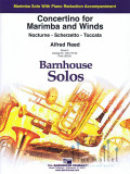 Reed , Alfred - Concertino  for Marimba and Winds (ピアノ伴奏版 / スコア・パート譜セット)