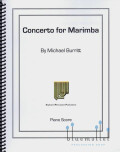 Burritt , Michael - Concerto for Marimba (スコア・パート譜セット)