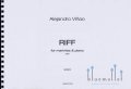 Vinao , Alejandro - Riff for Piano and Marimba (スコアのみ)