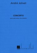 Jolivet , Andre - Concerto pour Percussion & Orchestre (オーケストラ伴奏版 / スコアのみ)
