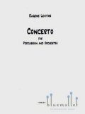 Levitas , Eugene - Concerto for Percussion (ピアノ伴奏版 / スコア・パート譜セット)