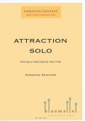 Sejourne , Emmanuel - Attraction Solo (伴奏CD付)