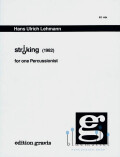 Lehman , Hans Ulrich - Stro(i)king for one Percussionist
