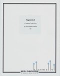 Francois , Jean. Charles - Fragments 2 for “Prepared” Snare Drum