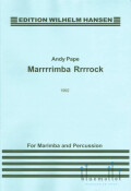 Pape , Andy - Marrrrimba Rrrrock for Marimba and Percussion (スコアのみ)