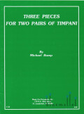 Bump , Michael - Three Pieces for Two Pairs of Timpani