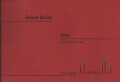 Grisey , Gerard - Stele pour Deux Percussionistes (スコアのみ)