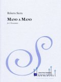Sierra , Roberto - Mano a Mano for 2 Percussionists (スコア2冊セット) (特価品)