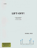 Peck , Russell - Lift-Off! for Three Percussionists Playing Nine Drum (スコア・パート譜セット)