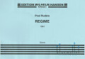 Ruders , Poul - Regime of 3 Percussionists and Conductor (スコアのみ) (特価品)