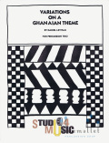 Levitan , Daniel - Variations on a Ghanaian Theme for Percussion Trio (スコア3冊セット)