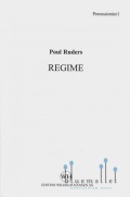 Ruders , Poul - Regime of 3 Percussionists and Conductor (パート譜のみ) (特価品)