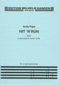 Pape , Andy - Hit ‘N’ Run for 4 Percussionists (スコアのみ) (特価品)