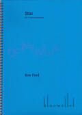 Ford , Ron - Star for 4 Percussionists (スコアのみ) (特価品)