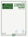 Kosteck , Gregory - Counterpoint for Percussion Quartet (スコア4冊セット) (特価品)
