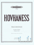Hovhaness , Alan - Bacchanale (スコア・パート譜セット)