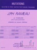 Rameau , Jean-Philippe - Le Tambourin pour 5 Percussionnistes adaptation par Jacques Delecluse (スコア・パート譜セット)
