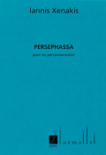 Xenakis , Iannis - Persephassa pour six percussionistes (スコアのみ)