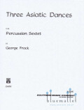 Frock , George - Three Asiatic Dances (スコア・パート譜セット)