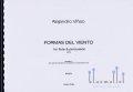 Vinao , Alejandro - Formas del Viento for Flute & Percussion Version 1 (スコアのみ)