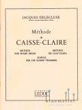 Delecluse , Jacques - Methode de Caisse-Claire