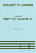 Lylloff , Bent - Etude for Snare Drum (Arhus Etude no.9)
