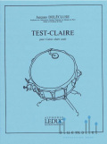 Delecluse , Jacques - Test-Claire pour Caisse Claire Seule