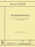 Giner , Bruno - Etudes de Peaux No.1