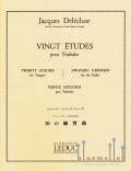 Delecluse , Jacques - Vingt Etudes pour Timbales