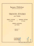 Delecluse , Jacques - Trente Etudes pour Timbales 1