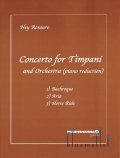 Rosauro , Ney - Concerto for Timpani (ピアノ伴奏版 / スコア・パート譜セット)