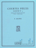 Dupin , Francois - Courtes Pieces Album No.3 (スコア・パート譜セット)