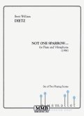 Dietz , Brett William - Not One Sparrow... for Flute and Vibraphone (スコア2冊セット)