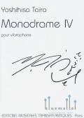 Taira , Yoshihisa - Monodrame IV pour Vibraphone