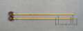 Elite Mallets Xylophone Wood Big Ball 2  (ラタン柄)