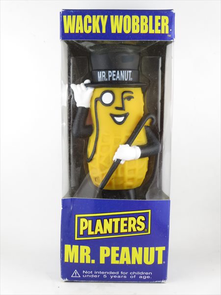 【箱傷】 Mr.ピーナッツ [PLANTERS] FUNKO(ファンコ) Wacky Wobbler(ワッキーワブラー) ボブルヘッド