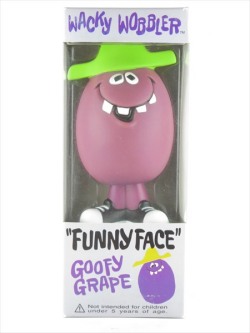 グーフィーグレープ [FUNNY FACE(ファニーフェイス)] FUNKO(ファンコ) Wacky Wobbler(ワッキーワブラー) ボブルヘッド