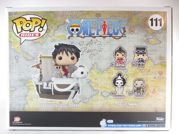 集英社 - 激レアNYコミコン限定FUNKO POP! ワンピース　ルフィ　メリー号限定 Amazon.com: POP Funko ! One Piece Rides Luffy with Going