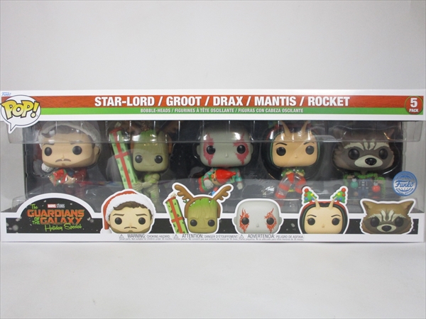 ガーディアンズオブギャラクシーfunko pop ホリデースペシャル限定