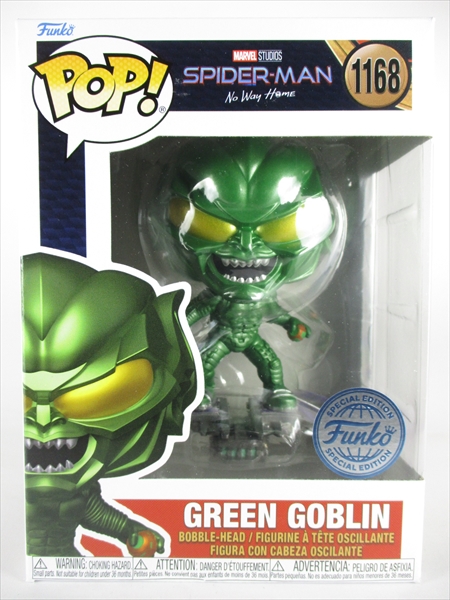 Funko Pop! グリーンゴブリン 1168 グリーンゴブリン メタリック [スパイダーマンノーウェイホーム