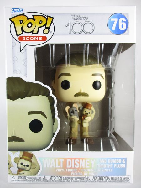 ウォルト・ディズニー [ディズニー100th] FUNKO(ファンコ) POP! ICONS 76